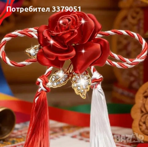 Ръчно изработени мартенски брошки, снимка 11 - Други - 53295337