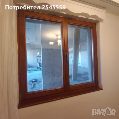 Дървена дограма със стъклопакет 130х150 см.