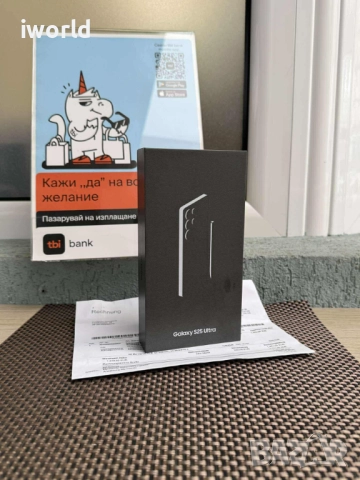 НОВ❗️ Гаранция❗️Samsung S25 ULTRA Лизинг от 72лв/м Titanium black 256gb, снимка 5 - Samsung - 52363890