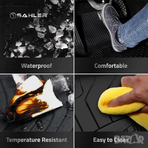 Висококачествени гумени стелки Sahler 4.5D подходящи за Dacia Duster (2010-2013)., снимка 7 - Аксесоари и консумативи - 49666204