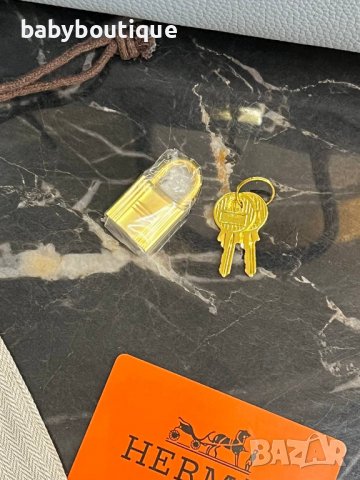 Hermes Birkin 30 Blue Lin, снимка 6 - Чанти - 39650574