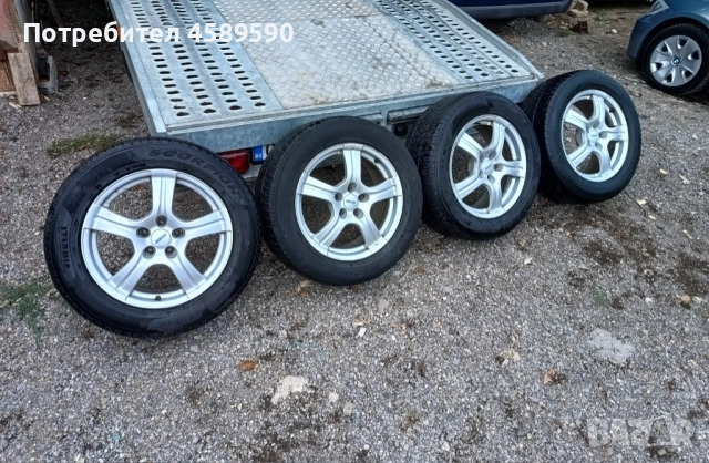 Алуминиеви джанти ALUTEC 18цола 5x112+ ЗИМНИ ГУМИ Pirelli 225/55/18 за Mercedes/Vw/Skoda/Seat/Audi, снимка 2 - Гуми и джанти - 51808208