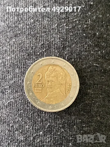 Австрийска колекционерска монета 2€, снимка 3 - Нумизматика и бонистика - 55889224
