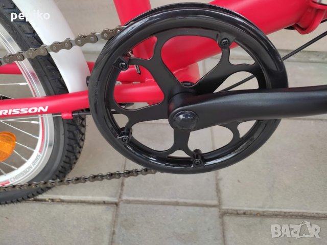 Продавам колела внос от Германия двойно сгъваем велосипед CHRISSON 20 цола, снимка 2 - Велосипеди - 35907456