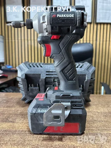 PARKSIDE Performance PDSSAP 20-Li D3 – Ударен гайковерт, снимка 2 - Винтоверти - 56112644