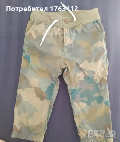 Gap baby камуфлажни панталони, 12-18 месеца
