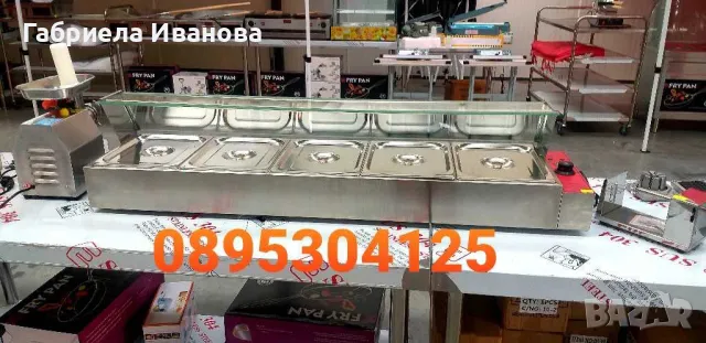 Топли витрини Бен Мари и отоплители за храна,супници и други!
Топ качество и цени от 133 лв, снимка 2 - Обзавеждане на кухня - 49091659