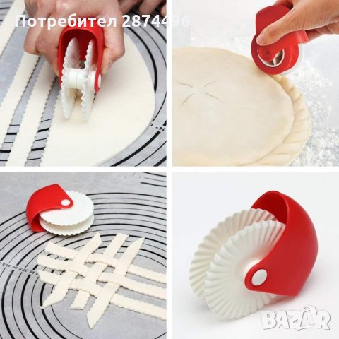 3204 Валяк за рязане и декориране на тесто, снимка 7 - Форми - 35725902
