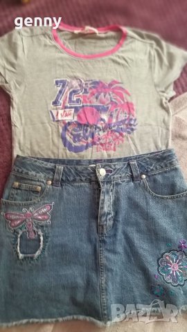 Сет за момиче, 4 части за 15 лв!, снимка 2 - Детски къси панталони - 41444822