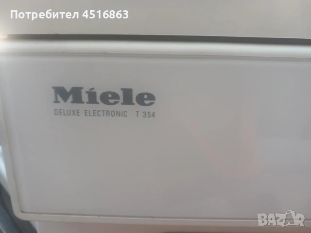 Сушилня Miele DELUXE ELECTRONIC T 354 На части, снимка 2 - Сушилни - 51313365