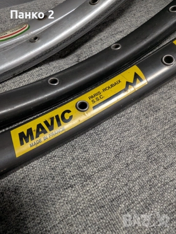 Ретро Шосейни Тубуларни Капли - Mavic/Ambrosio, снимка 6 - Части за велосипеди - 52943601