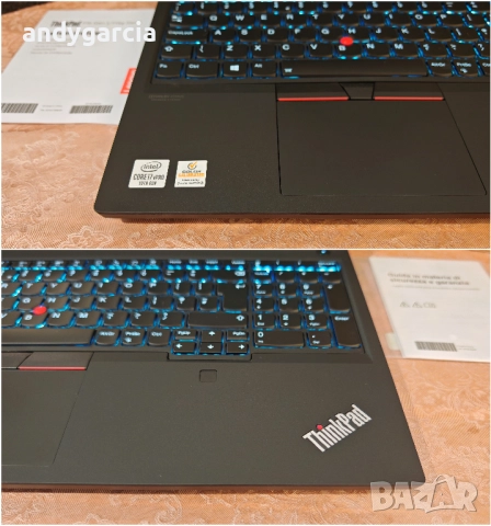 NVidia RTX 2080 8GB/4K UltraHD 100% Adobe/Intel Core i7-10750H/32GB RAM/1TB SSD/Lenovo ThinkPad T15g, снимка 10 - Лаптопи за работа - 52009616