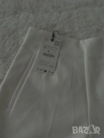 Zara къси бели панталонк, снимка 5 - Къси панталони и бермуди - 53138015