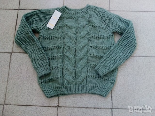 Дамски изчистен пуловер в 6 цвятя, снимка 12 - Блузи с дълъг ръкав и пуловери - 34760359