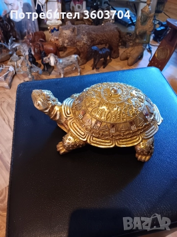 костенурка статуетка, снимка 6 - Статуетки - 51785572