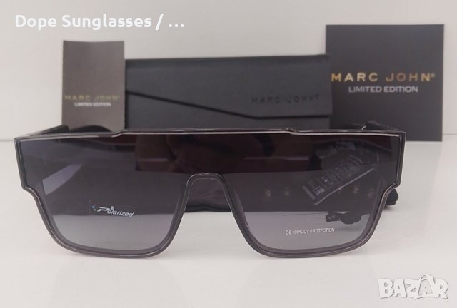 Оригинални слънчеви очила маска - Marc John, снимка 2 - Слънчеви и диоптрични очила - 41184986