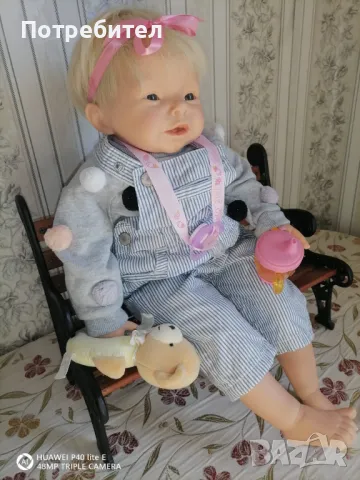 Реборн Реалистично бебе , снимка 6 - Кукли - 47524866