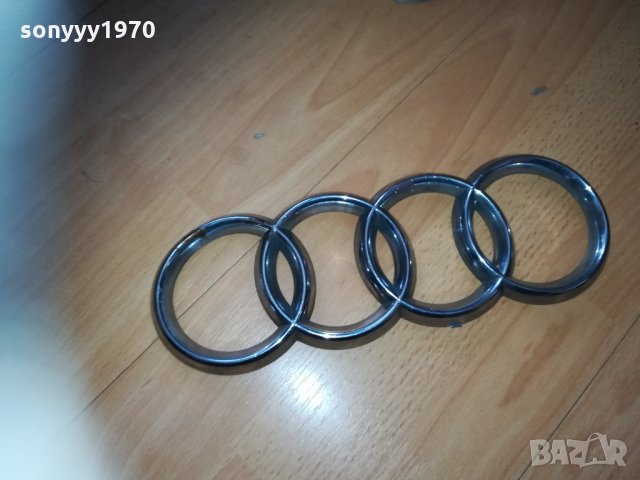 audi 27,5x9,5см емблема 1602221721, снимка 3 - Аксесоари и консумативи - 35812392