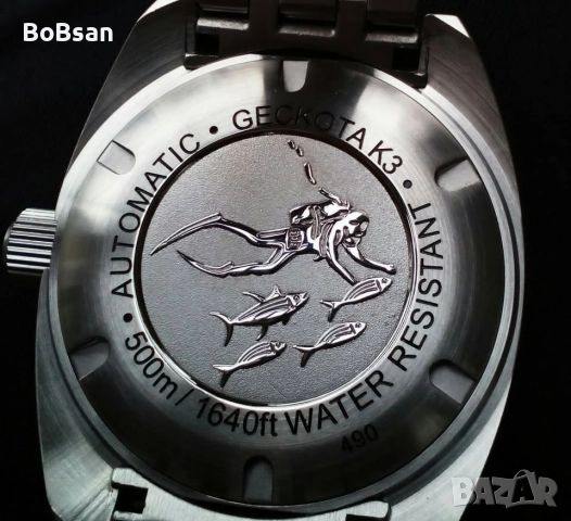 Geckota K-3 Diver Automatic, снимка 8 - Мъжки - 52488539