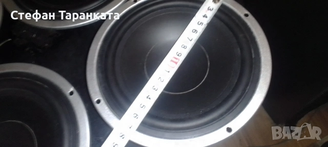 7 инчови два мидбаса и два баса говорители Cat, снимка 2 - Тонколони - 53262962