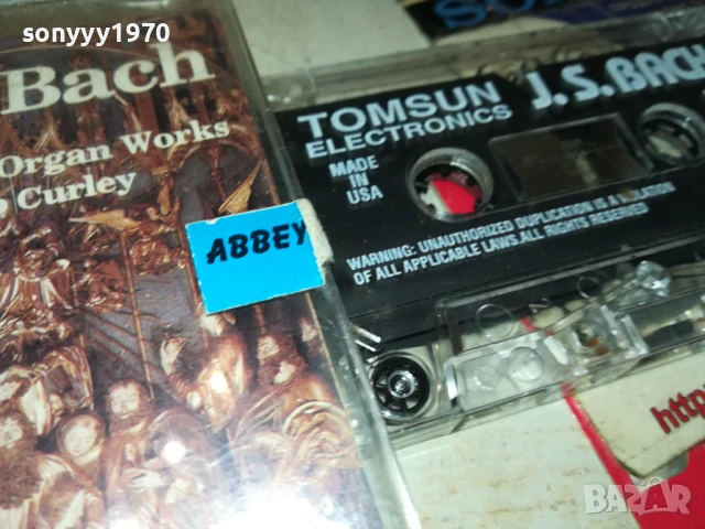 J.S.BACH MADE IN USA-ORIGINAL TAPE 2407251151, снимка 13 - Аудио касети - 51126429