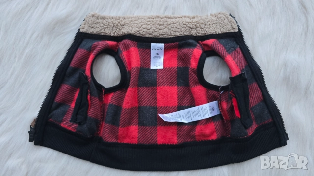 Детски елек за новородено Carter's, снимка 5 - Жилетки и елечета за бебе - 52478203