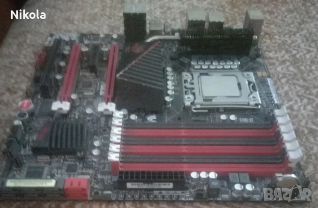 Продавам/Бартер Дъно ASUS RAMPAGE 3G с 8 ядрен процесор Intel Core i7-950 Republic of Gamers ! , снимка 6 - Процесори - 52552599