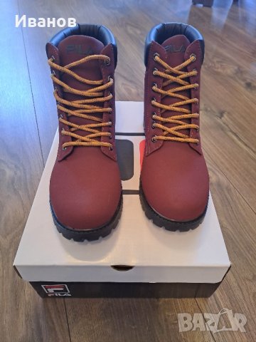 Чисто нови!! Мъжки зимни обувки/боти Fila Maverick MID - 41 номер, снимка 4 - Мъжки боти - 42569125