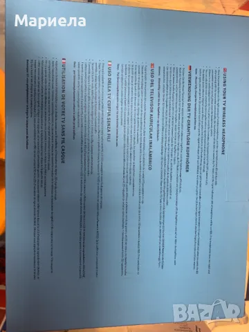 Безжични телевизионни слушалки / Безжични аудио слушалки Hi-Fi с оптика/RCA/3,5 мм , снимка 7 - Слушалки и портативни колонки - 48224181