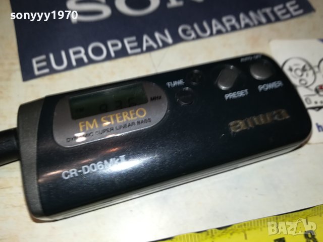 AIWA CR-D06MKII ВНОС FRANCE 2608231733, снимка 2 - Радиокасетофони, транзистори - 41974435