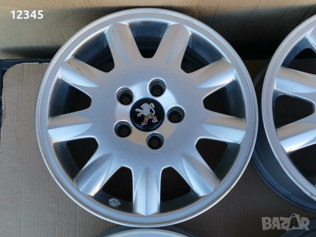 15’’5x108 za peugeot 15”5х108 за пежо-№623, снимка 4 - Гуми и джанти - 51783421