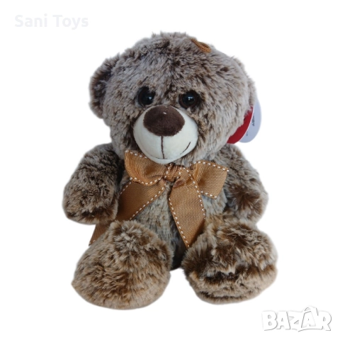 Мече с панделка, 20 см