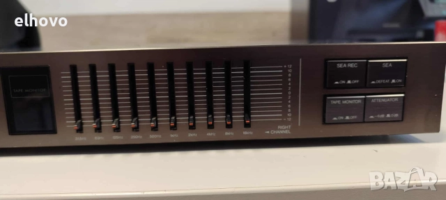 Еквалайзер JVC SEA-33B, снимка 2 - Ресийвъри, усилватели, смесителни пултове - 51877669