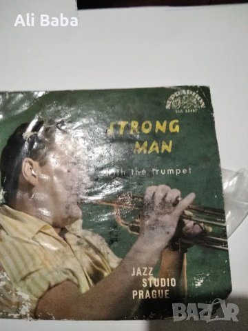 малка плоча Jazz Studio Prague–Strong Man With The Trumpet 