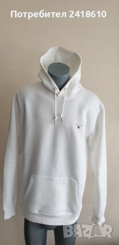 GANT Shield Hoodie Mens Size XL НОВО! ОРИГИНАЛ! Мъжки Суичер!, снимка 9 - Спортни дрехи, екипи - 41043774