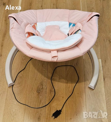Бебешка електрическа люлка Little bird, снимка 2 - Детски люлки - 51913656