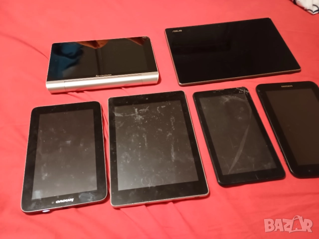 Лот таблети Asus, Lenovo, Samsung, Acer
