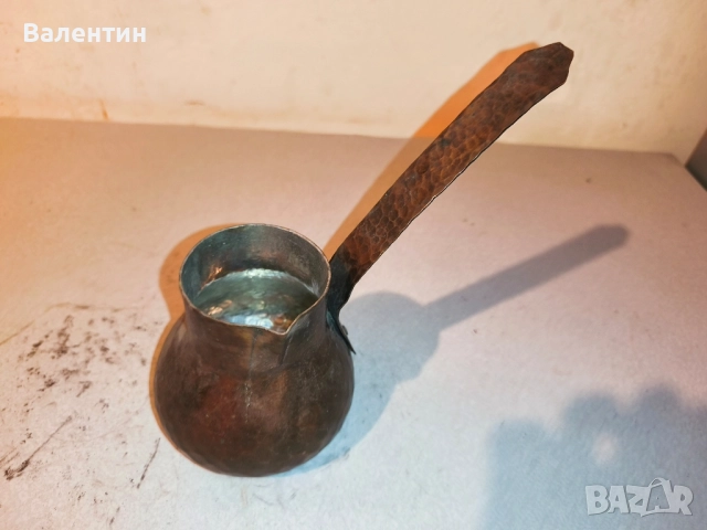 Бакърен сервиз от 10части, снимка 8 - Антикварни и старинни предмети - 52540910