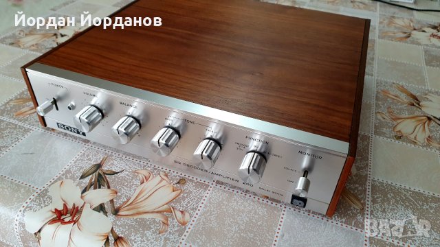 Sony SQ Decoder / Amplifier 200  solid state, снимка 4 - Ресийвъри, усилватели, смесителни пултове - 40491849