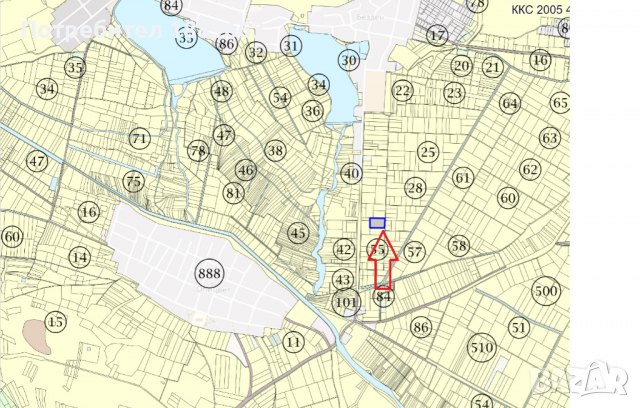 Земеделска земя в с. Безден с площ 5450 кв.м в непосредствена близост до регулация, снимка 2 - Парцели - 36309840