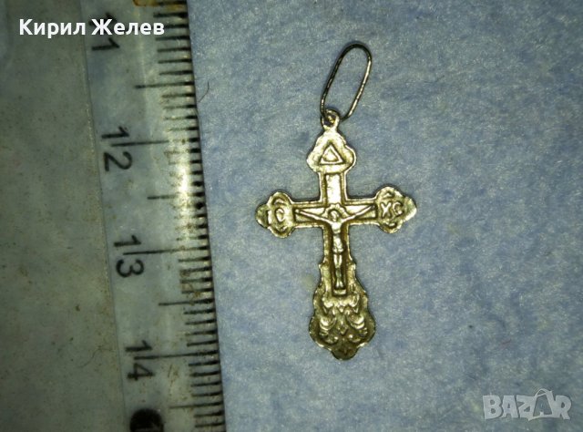 СПАСИ и СОХРАНИ Старо СРЕБЪРНО РАЗПЯТИЕ КРЪСТ СРЕБРО 925 с Две МАРКИРОВКИ МАЙСТОРСКО КРЪСТЧЕ 39966, снимка 4 - Антикварни и старинни предмети - 42437659