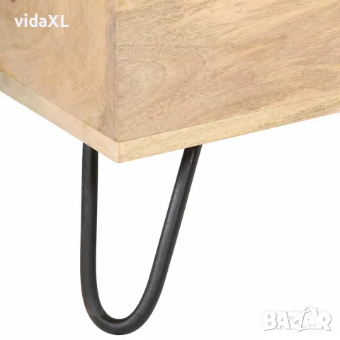 vidaXL Ракла, 90x40x45 см, мангово дърво масив, снимка 6 - Скринове - 56146623