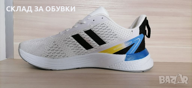 Мъжки Маратонки код-1234 бели, снимка 3 - Маратонки - 36235286