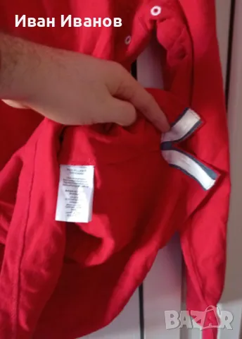 Оригинална фланелка с яка Peak Performance, снимка 8 - Блузи - 48351776