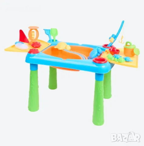 Mini Matters пясък и водна маса 24 части, снимка 2 - Пластелини, моделини и пясъци - 49991636