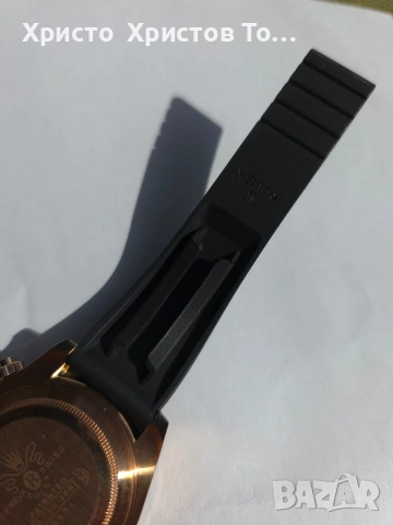 Promotion!!!Rolex Daytona Rose Gold 116515 Black Dial Oysterflex Rubber Band, снимка 11 - Мъжки - 53704654