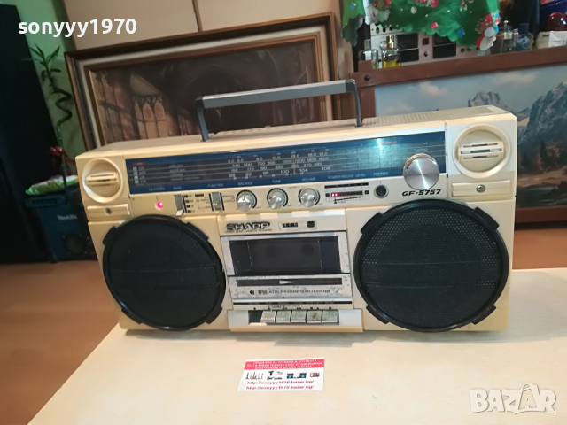 SHARP GF-5757 APSS-ВНОС GERMANY 1903221946, снимка 5 - Радиокасетофони, транзистори - 36162806