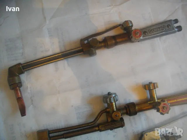 MESSER GRIESHEIM HORNUNG РЕЗАЧ РЕЗАК ГОРЕЛКА РАЗЛИЧНИ ГАЗО-КИСЛОРОДНО-АЦЕТИЛЕНОВО РЯЗАНЕ ЗАВАРЯВАНЕ, снимка 14 - Други инструменти - 48286057