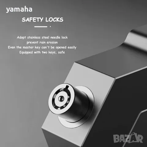 Универсална защита против кражба на мотоциклети , снимка 4 - Аксесоари и консумативи - 49735848