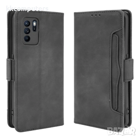 OPPO Reno6 Z Wallet Калъф и Протектор